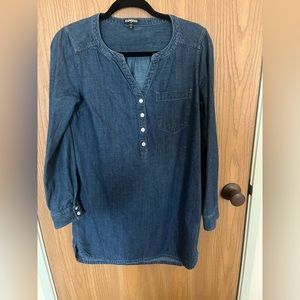 Express denim dress